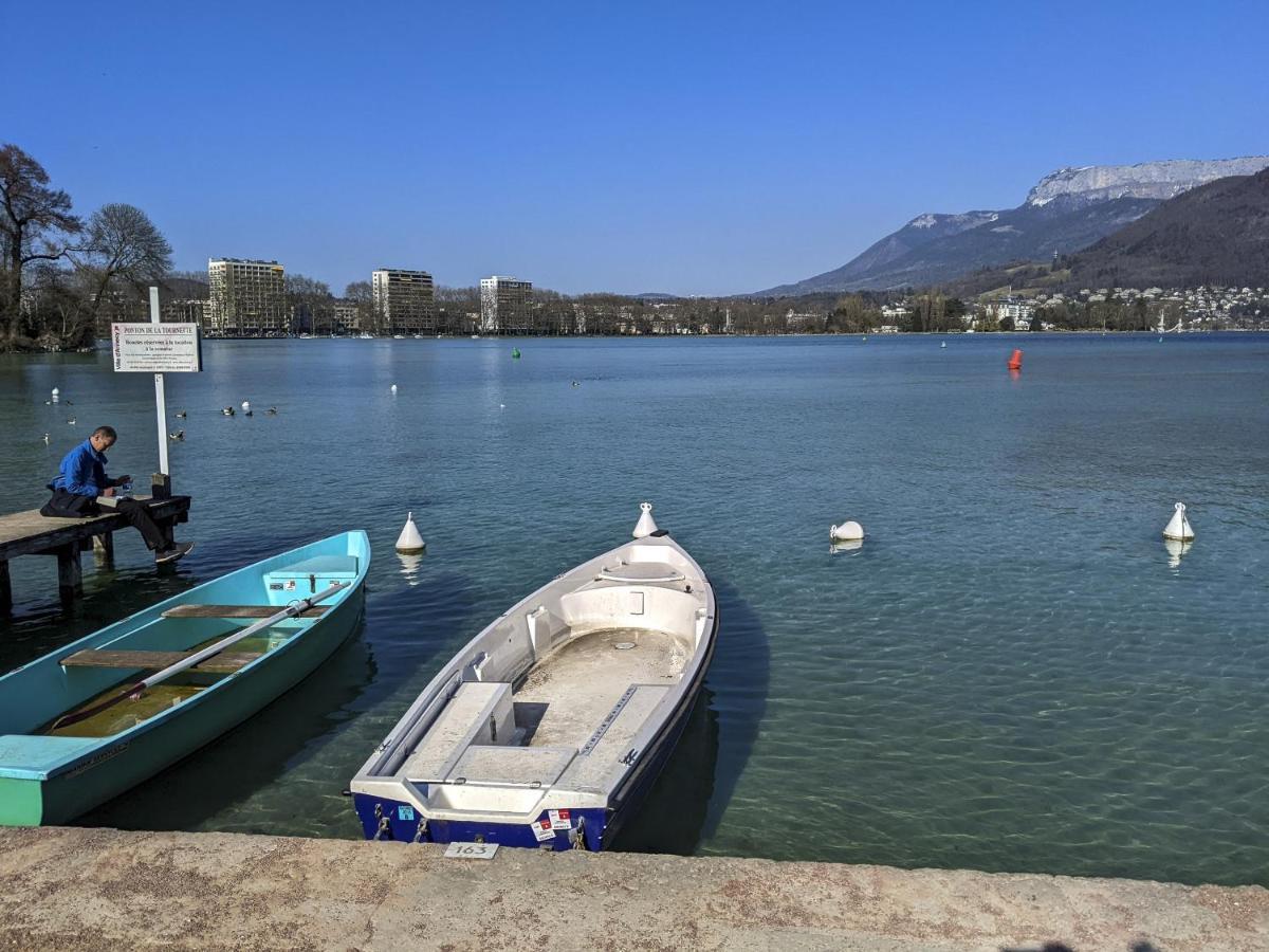 La Plume Vue Lac 3 Etoiles - Garage Prive, Secteur Recherche, Moderne & Tout Equipe, 6 Personnes 안시 외부 사진